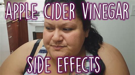 APPLE CIDER VINEGAR SIDE EFFECTS - (12/13/16) - EyeAmLolo - VLOG - YouTube