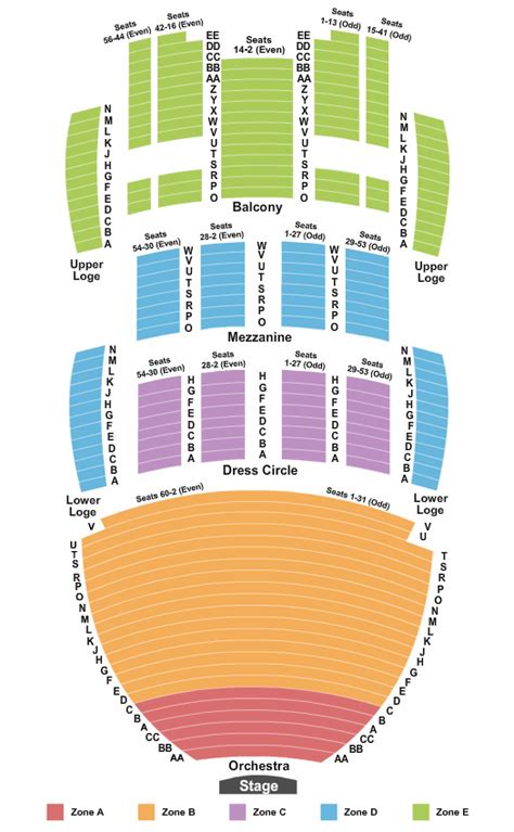 Palace Theatre Columbus Seating Chart | wordacross.net