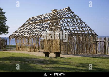 Military fortification at James Fort, Jamestown, Virginia, the site of ...