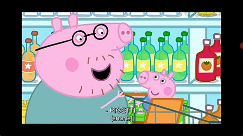 Lồng tiếng peppa pig shopping - YouTube