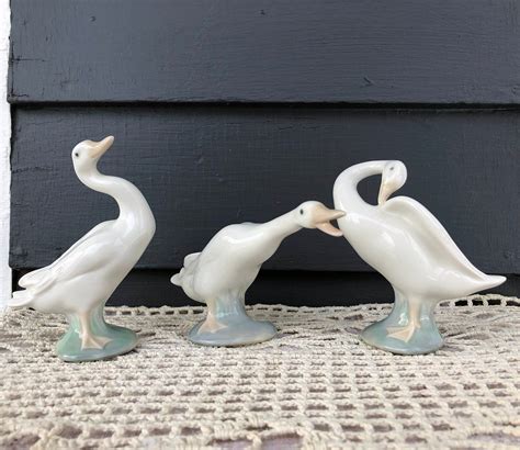 Lladro Geese Figurines Hand Made in Spain Wedding Gift | Etsy | Vintage ...