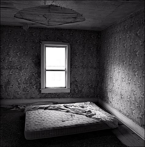 An old mattress on the floor in the bedroom of an abandoned house | Photograph by Christopher ...