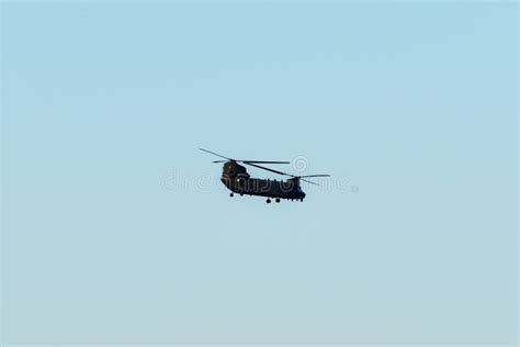 RAF Chinook helicopter stock image. Image of force, winter - 84737797