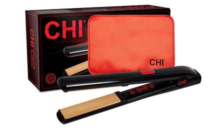 CHI Ceramic & Titanium Flat Iron | Groupon Goods