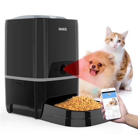 Smart Pet Feeder with Camera with Options Stay Video Audio ...