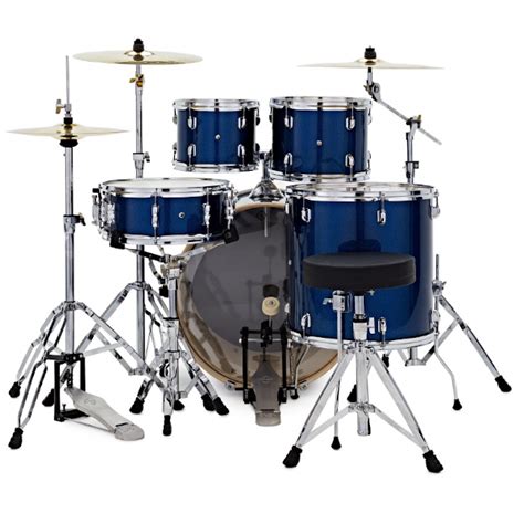 Dixon Drums Spark 5 Piece Drum Kit With Cymbals – Ocean Blue Spark ...