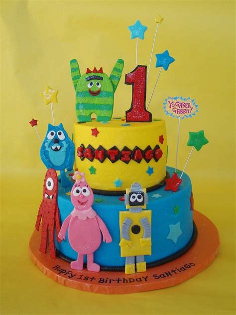 Yo Gabba Gabba 1st Birthday Cake by CakesUniqueByAmy.com, via Flickr 1st Birthday Cakes, 2nd ...