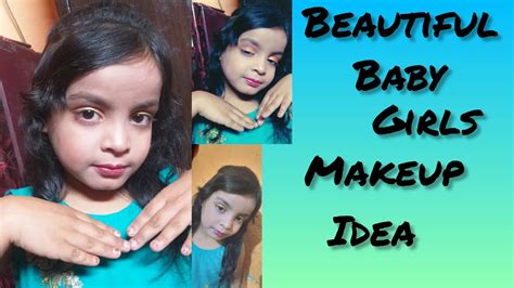 kid's makeup || Cute girl makeup tutorial || Simple makeup step by step || Hindi #makeup - YouTube