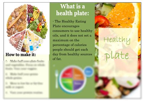 SOLUTION: Brochure healthy eating pyramid - Studypool