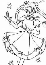 Sailor Tulamama Luna Kolorowanki Facil Kawaii Xeelha Cute Japones  sketch template