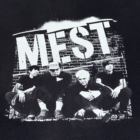 Vintage 2000s Mest Four Member Band Photo Pop Punk Ro… - Gem