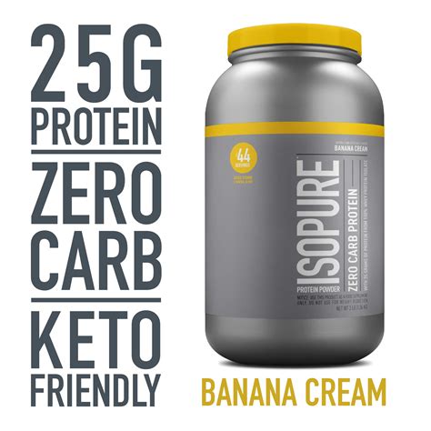 Isopure Zero Carb, Keto Friendly Protein Powder 100% Whey Protein Isolate,Sports | eBay