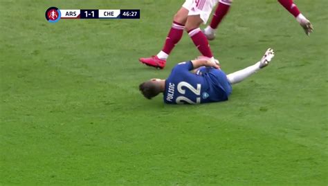 Pulisic injury vs Arsenal : r/soccer