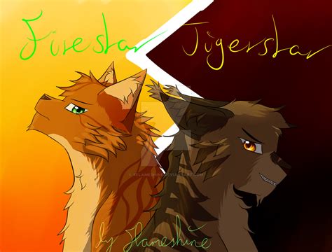 Firestar vs. Tigerstar by xFlameshine on DeviantArt