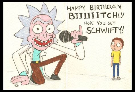 ITS SCHWIFTY TIME TODAY!!!!! | Rick and morty quotes, Rick and morty, Rick and morty poster