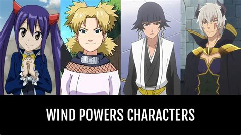 Wind Powers Characters | Anime-Planet