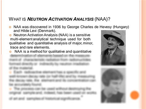 SOLUTION: Neutron activation analysis 1 - Studypool