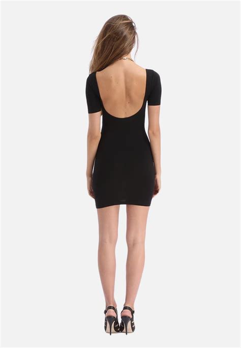 Cotton Spandex Jersey Mini Dress – Black American Apparel Casual | Superbalist.com