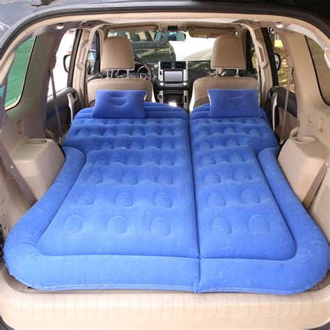 Anself Car Inflatable Bed Air Mattress Universal SUV Car Travel Sleeping Pad Outdoor Camping Mat ...