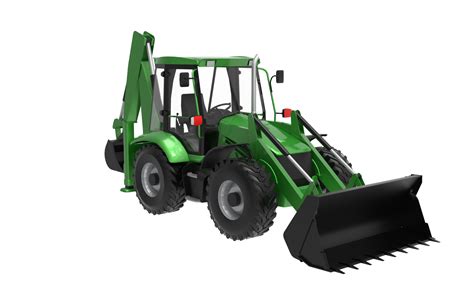 Green JCB transparent background 25202012 PNG