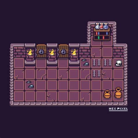 RPG Dungeon Pixel Art