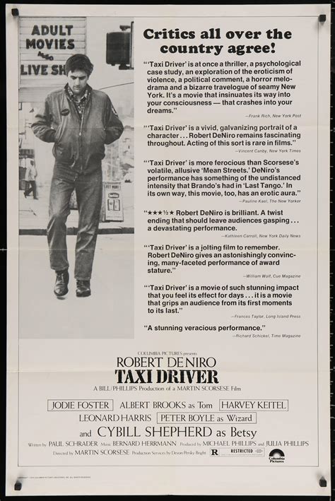 Taxi Driver Movie Poster | 1 Sheet (27x41) Original Vintage Movie Poster