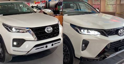 Toyota Fortuner and Legender differences detailed on walkaround video ...