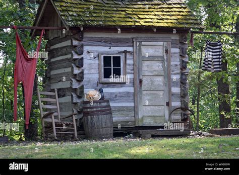 Old Settler's Home Stock Photo - Alamy