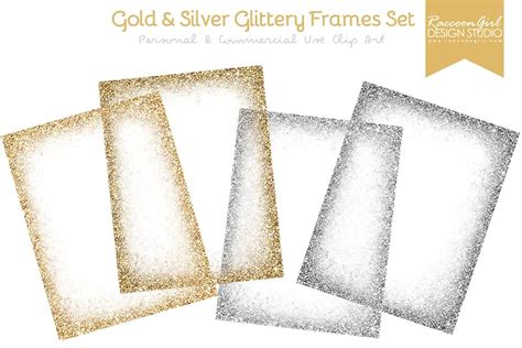 silver glitter border clipart 10 free Cliparts | Download images on ...