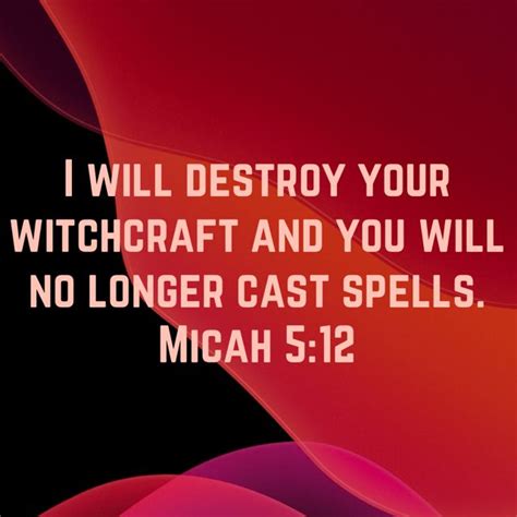 Witchcraft Scriptures In The Bible - CHURCHGISTS.COM