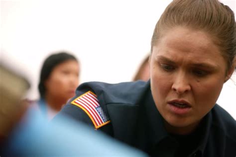 Watch WWE Superstar Ronda Rousey's First Scene on '9-1-1' (Exclusive ...