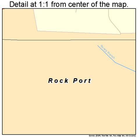 Rock Port Missouri Street Map 2962696