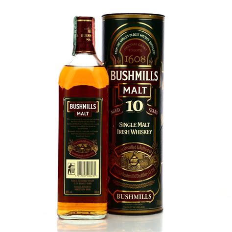 Bushmills 10 Year Old Single Malt | Whisky Auctioneer