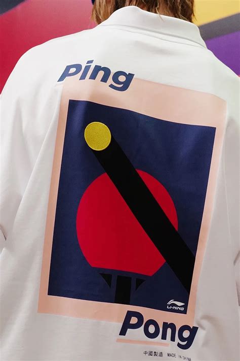 Li-Ning Champions Ping Pong Aesthetics for SS20 | Li-ning, Ping pong, Apparel design inspiration