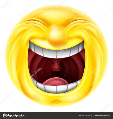 Picture: funniest emojis | Laughing Emoji Emoticon — Stock Vector © Krisdog #204765138