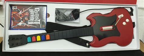 Boxed Guitar Hero II Guitar Controller & Game Sony Playstation 2 (PS2 ...