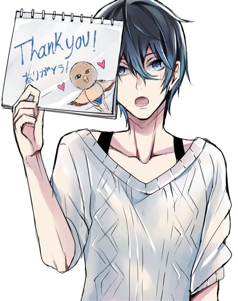 Thank you! by Sukihi on DeviantArt | Anime, Anime boy, Iwatobi swim club