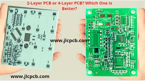 Difference between 2 layer PCB and 4 layer PCB