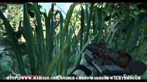 Sniper: Ghost Warrior Walkthrough - Mission 1: One Shot, One Kill 1/2 - YouTube