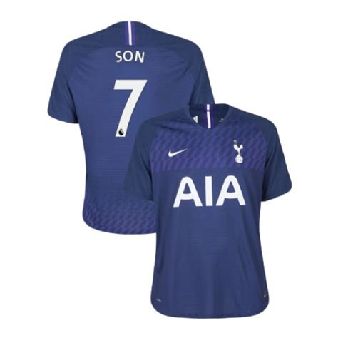 Men's Son Heung-min Tottenham Hotspur 2019-20 Navy Away Jersey