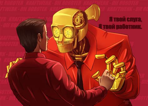 Kraftwerk - The Robots by hardsomcover on Newgrounds