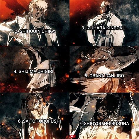 Bleach finally reveals the name and division of every First Gen Gotei 13 member