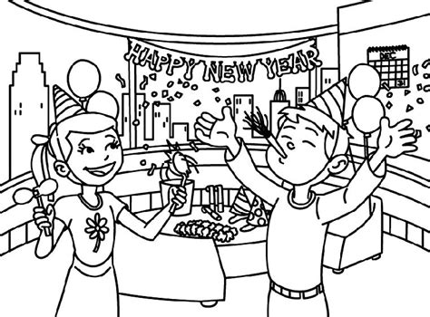 New Year Celebration Drawing at PaintingValley.com | Explore collection of New Year Celebration ...