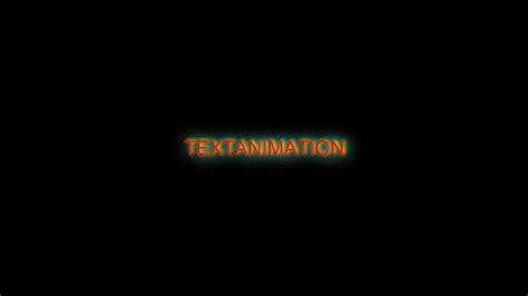 Simple text animation