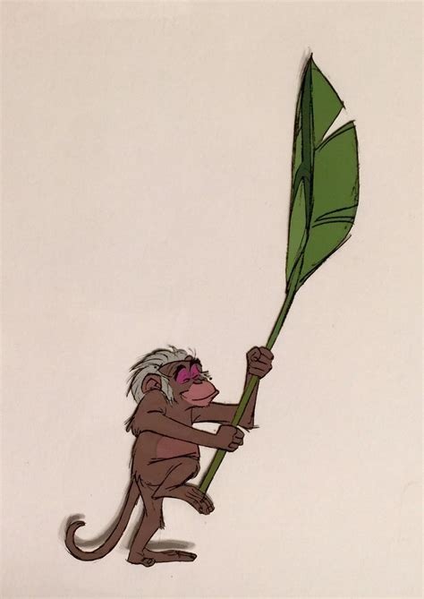 Flunky Monkey THE JUNGLE BOOK 1967 Animation Cel | Jungle book disney ...