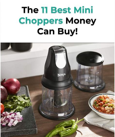 Best Mini Choppers You Can BUY! | Food chopper, Food processor recipes, Mini chopper