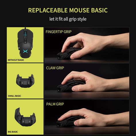 Ruina diluido cómo fingertip grip gaming mouse fricción hotel visual