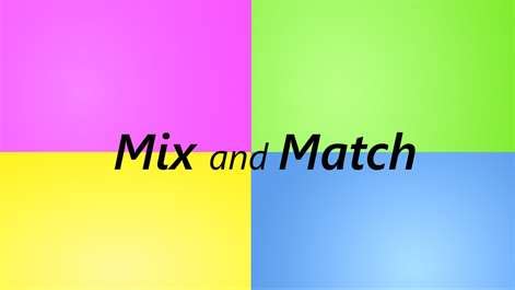 Get Mix and Match - Microsoft Store