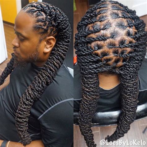 2,798 Likes, 71 Comments - The King Of LOCS (@locsbylokelo) on Instagram: “2 strand Twist ️ ...