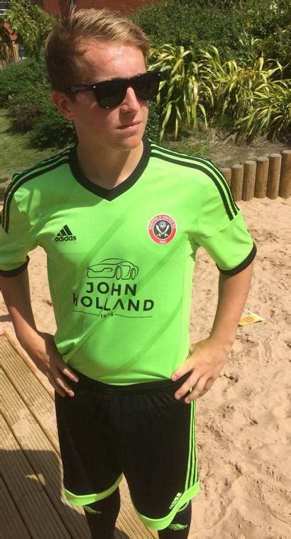 New Sheffield United Away Kit 2015-2016- Green SUFC Alternate Shirt 15 ...